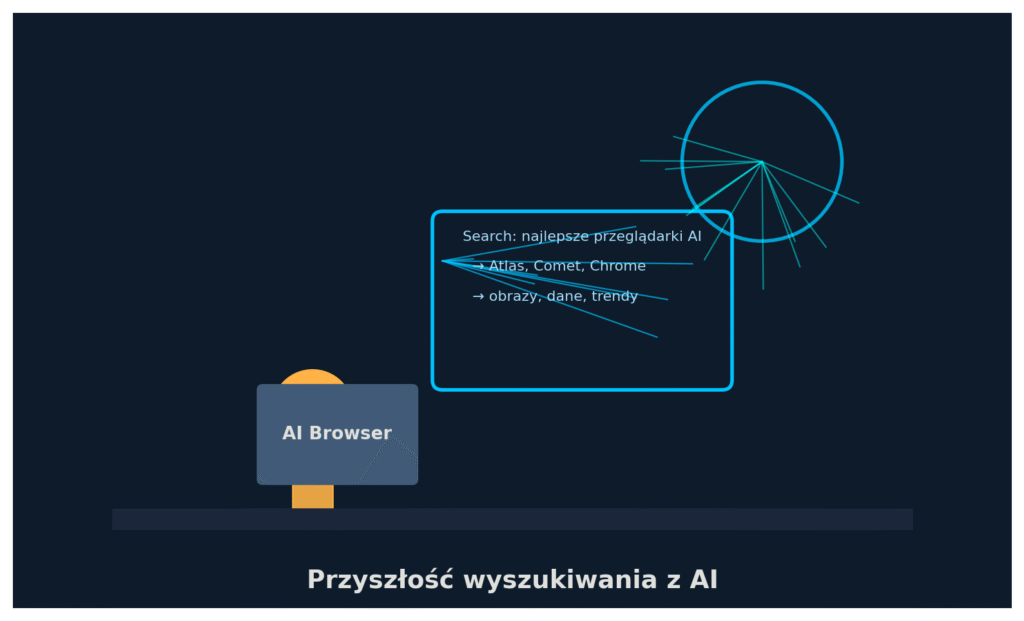Najlepsze przeglądarki AI