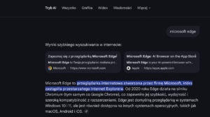 tradycyjnych wyszukiwarek